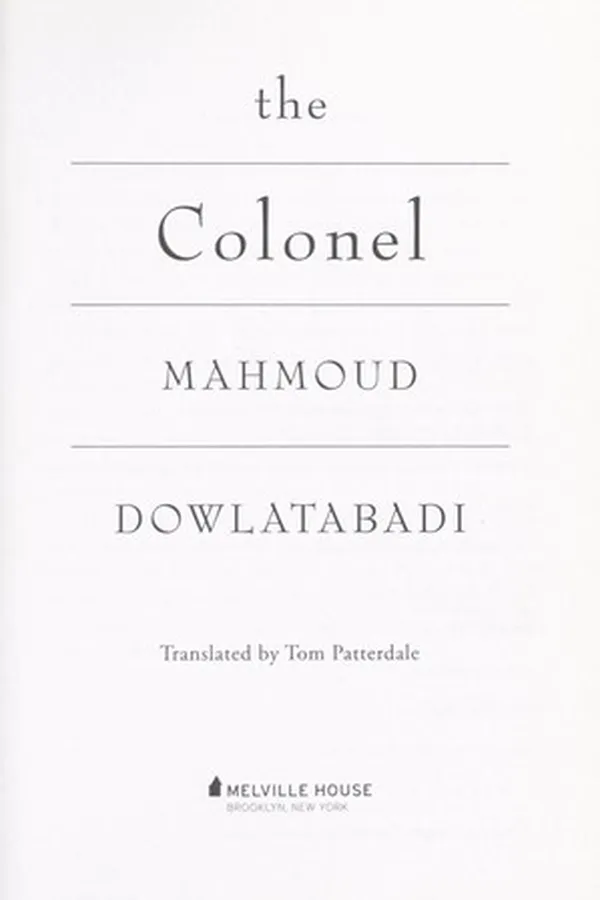 Capa de The colonel