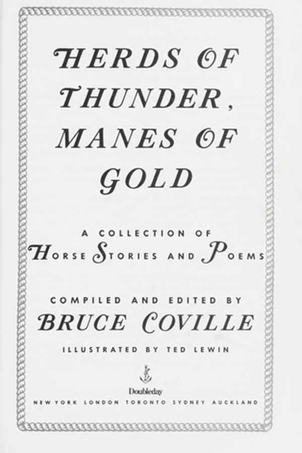 Capa de Herds of Thunder, Manes of Gold