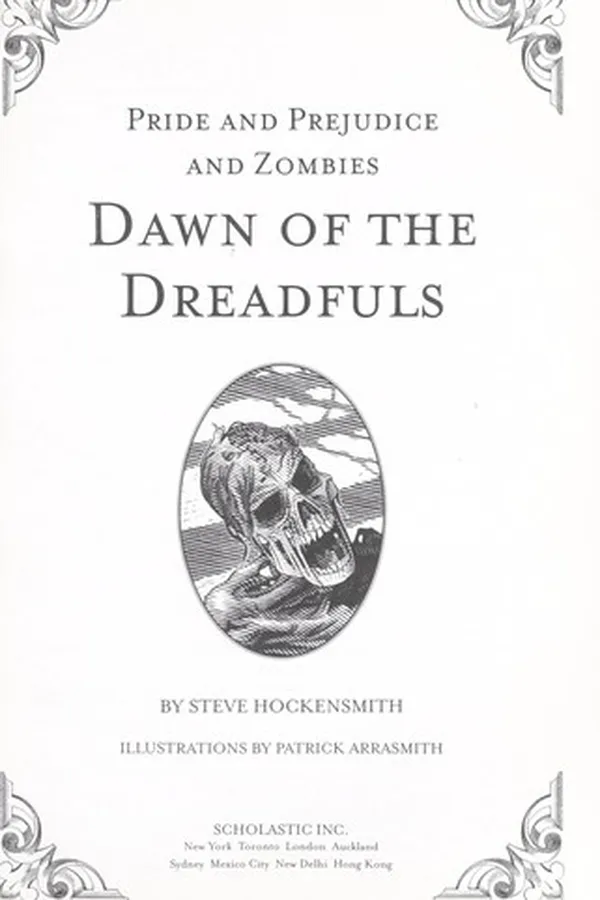 Capa de Pride and prejudice and zombies