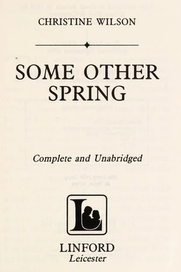 Cover of Some Other Spring