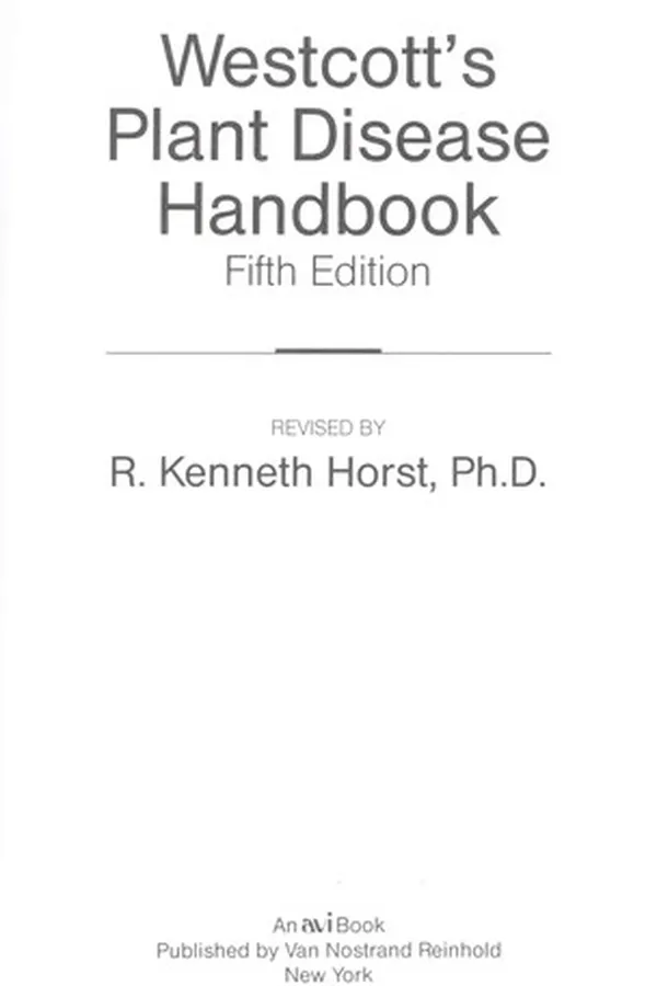 Capa de Plant disease handbook