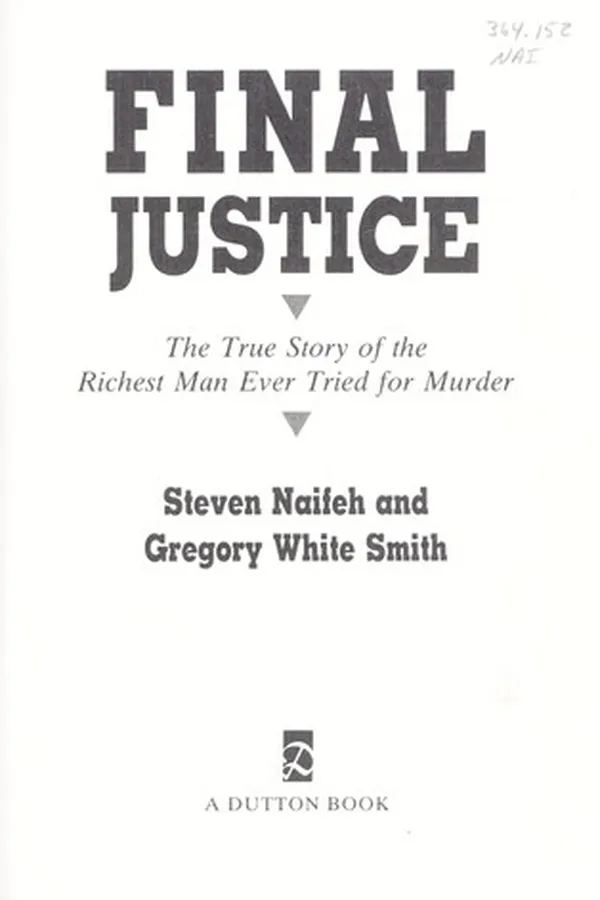 Capa de Final justice