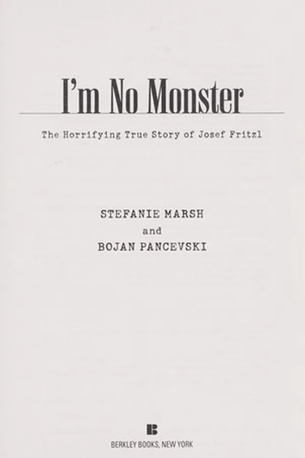 Cover of I'm no monster