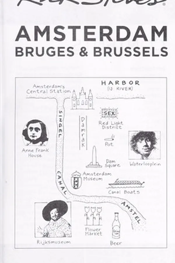 Capa de Rick Steves' Amsterdam, Bruges & Brussels