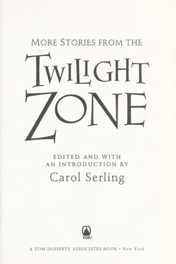 Capa de More stories from the Twilight zone