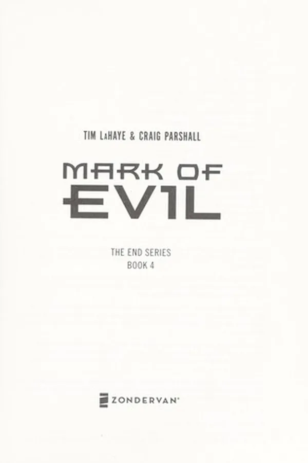 Capa de Mark of evil