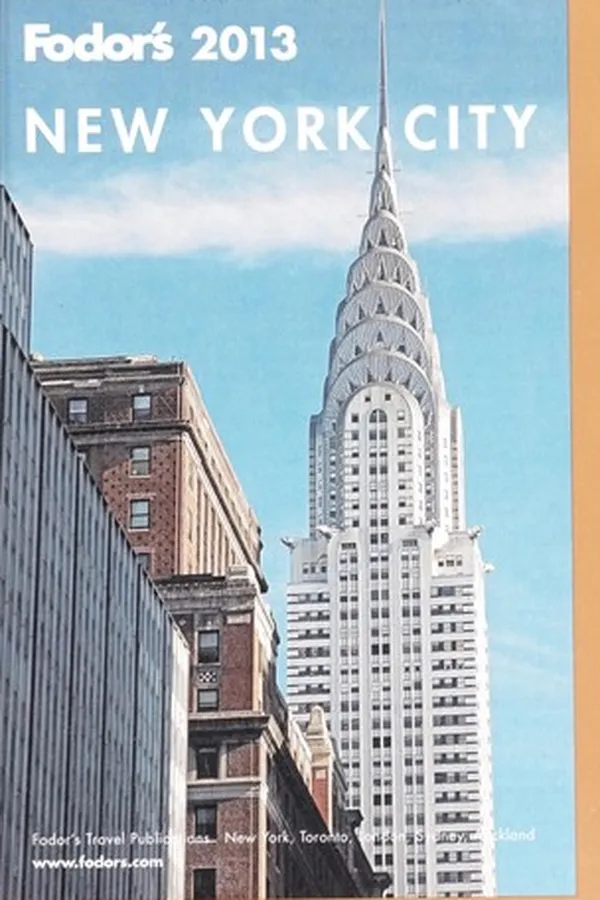 Capa de Fodor's 2013 New York City