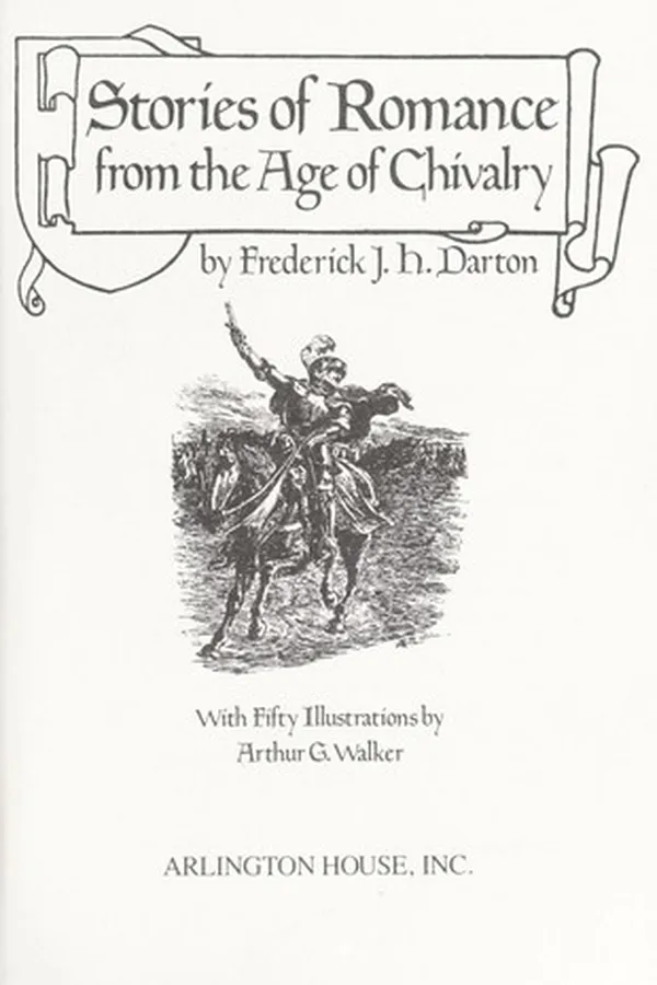 Capa de Stories of romance from the Age of Chivalry
