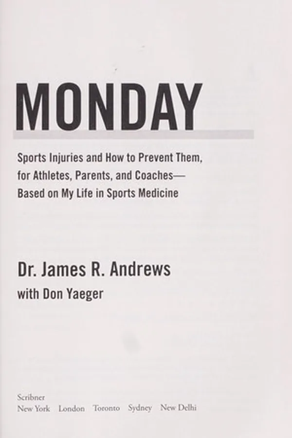 Capa de Any given Monday