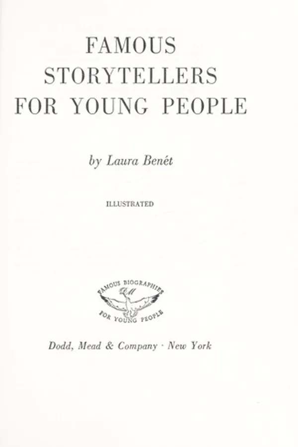 Capa de Famous storytellers for young people