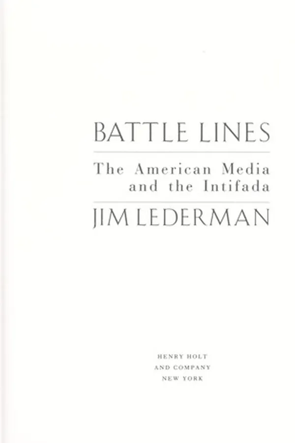 Capa de Battle lines