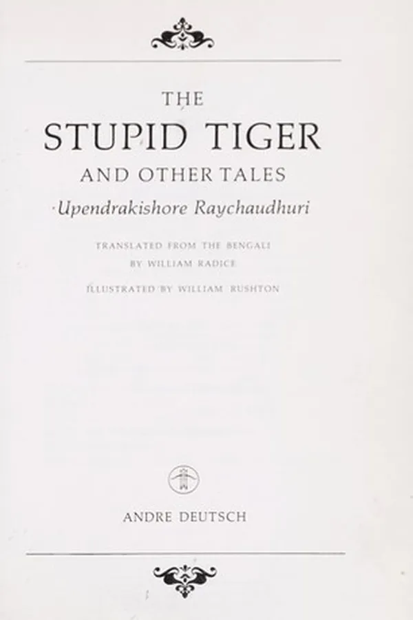 Capa de The stupid tiger and other tales