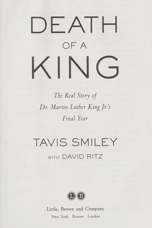 Capa de Death of a King