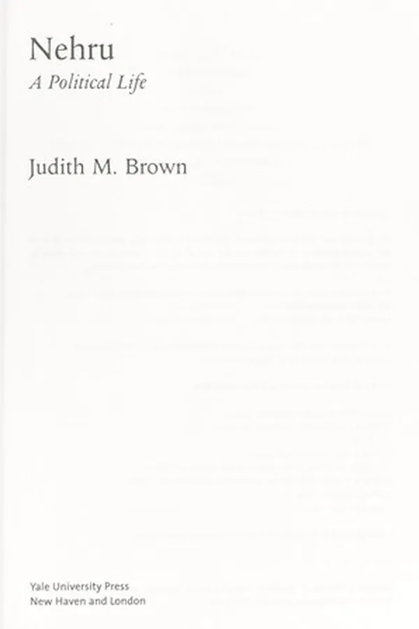 Cover of Nehru