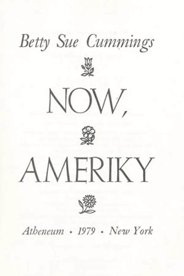 Capa de Now, Ameriky