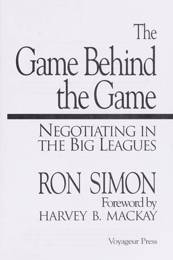 Capa de The game behind the game