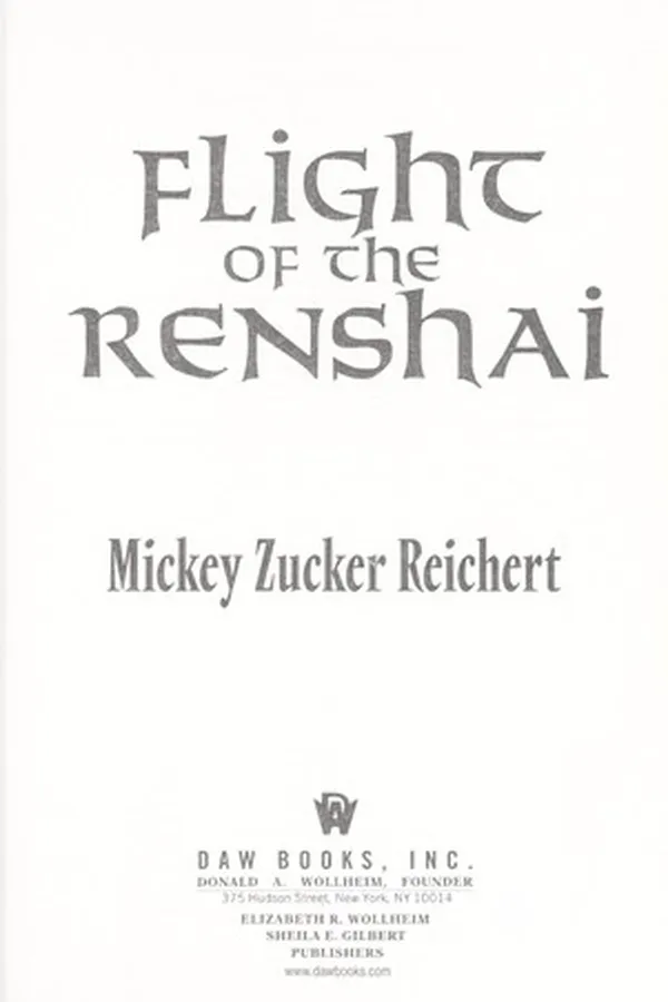 Capa de Flight of the Renshai