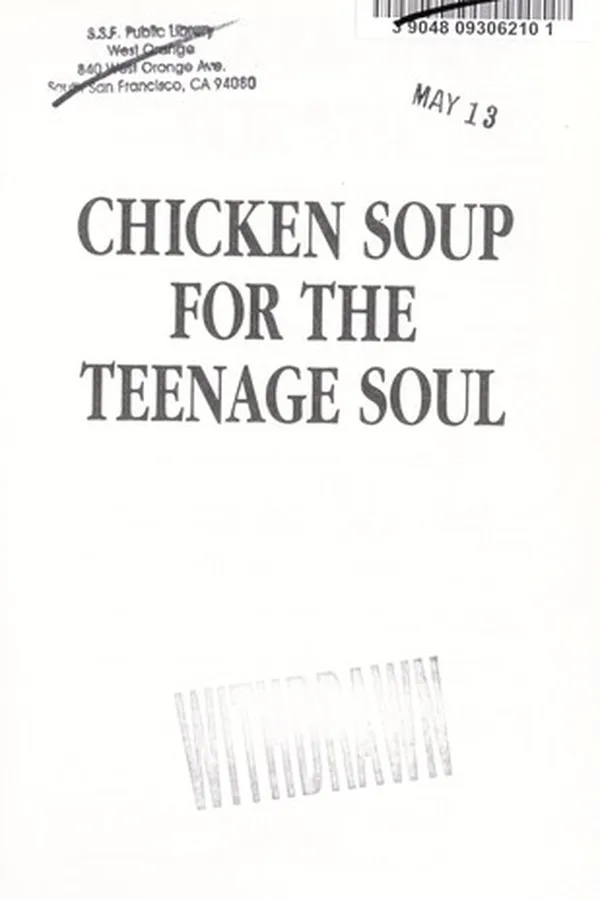 Capa de Chicken soup for the teenage soul