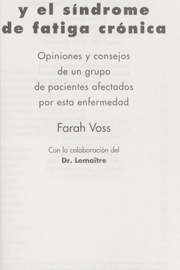 Capa de La fibromialgia y el si ndrome de fatiga cro nica