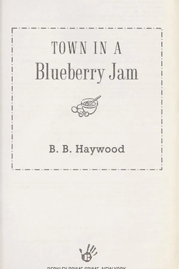 Capa de Town in a blueberry jam