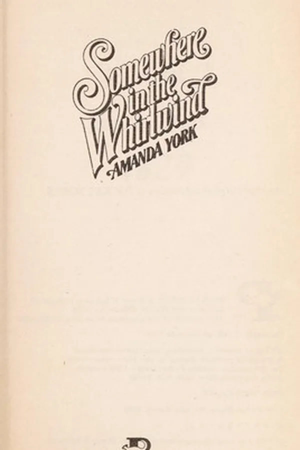 Capa de Somewhere in the Whirlwind