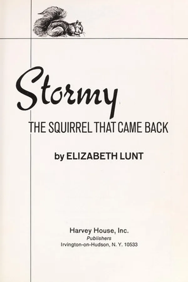 Capa de Stormy, the squirrel that came back