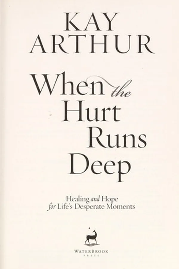 Cover of When the hurt runs deep