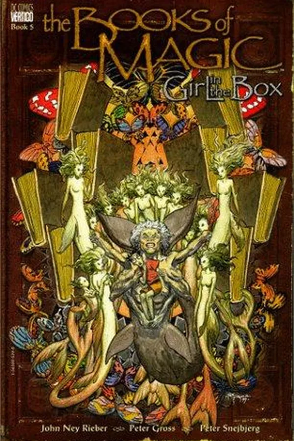 Capa de Girl in the Box (Books of Magic, Vol. 5)