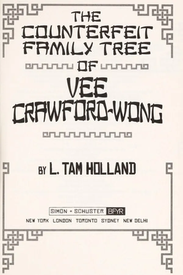 Capa de The counterfeit family tree of Vee Crawford-Wong