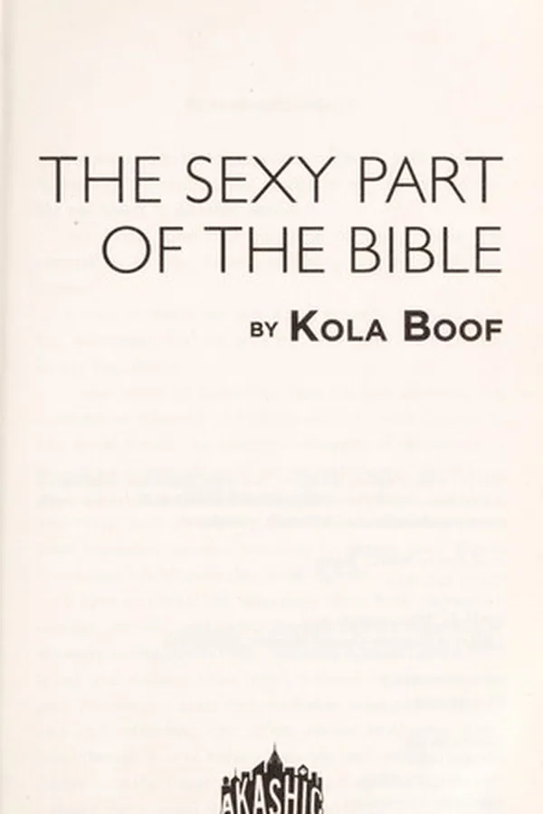 Capa de The sexy part of the Bible