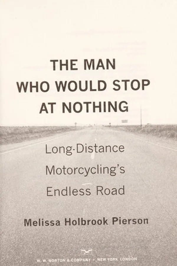 Capa de The man who would stop at nothing