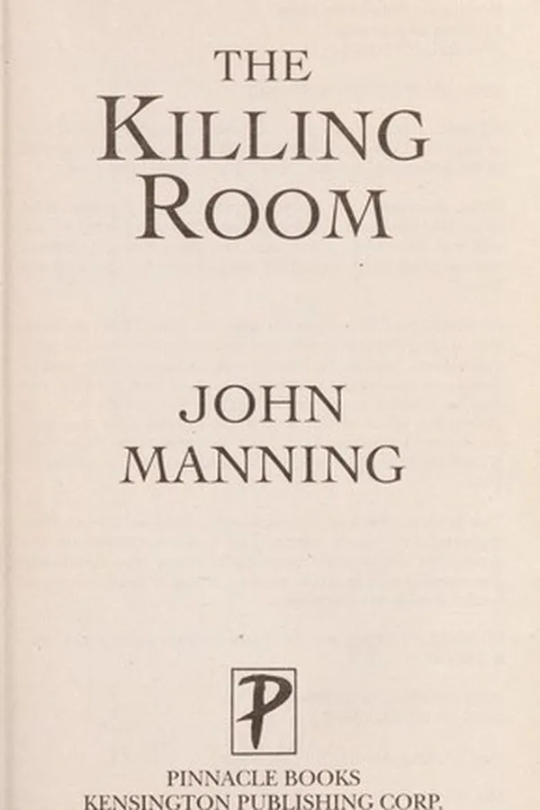 Capa de The killing room