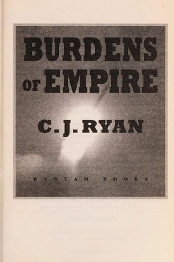Capa de Burdens of empire