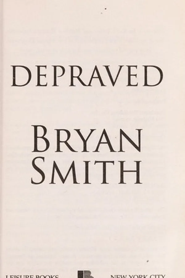 Capa de Depraved
