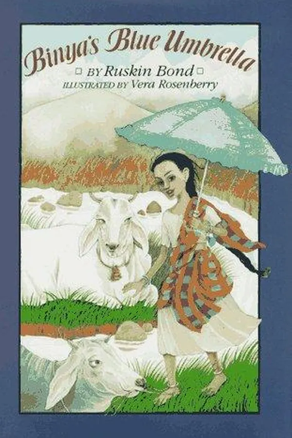 Capa de Binya's blue umbrella
