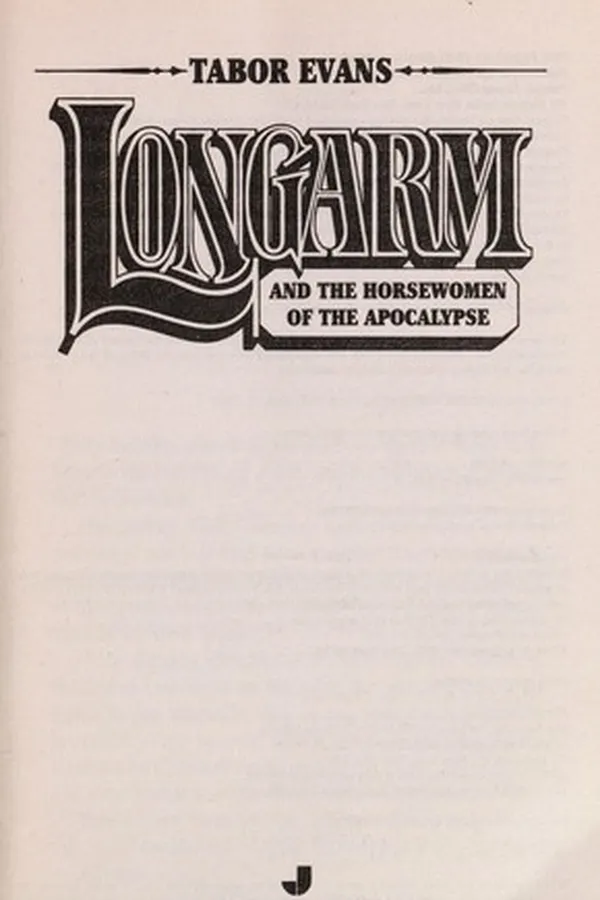 Capa de Longarm and the Horsewomen of the Apocalypse