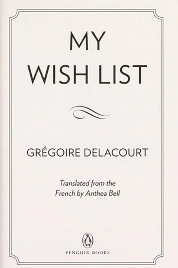 Capa de My wish list