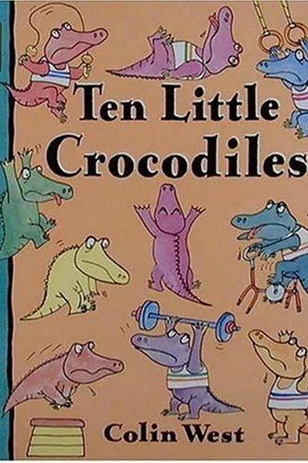 Capa de Ten little crocodiles