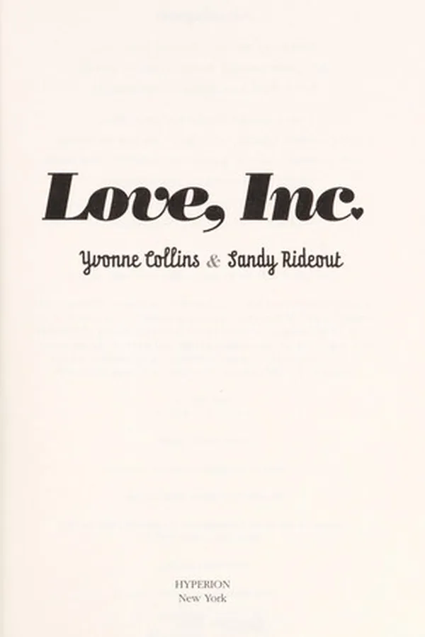Capa de Love, Inc