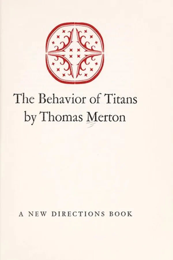 Capa de The behaviour of Titans