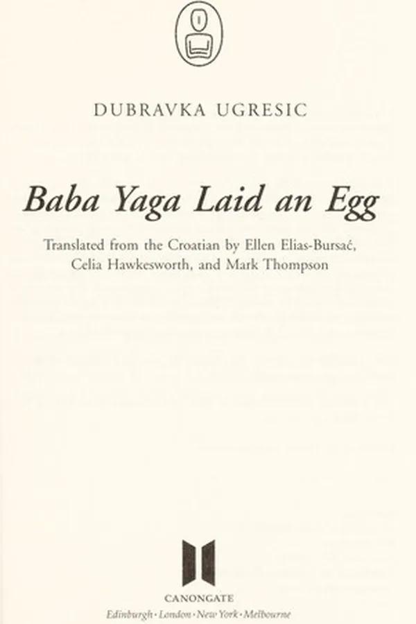 Capa de Baga Jaga je snijela jaje