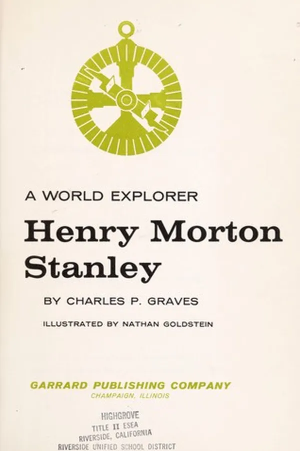 Capa de A world explorer--Henry Morton Stanley