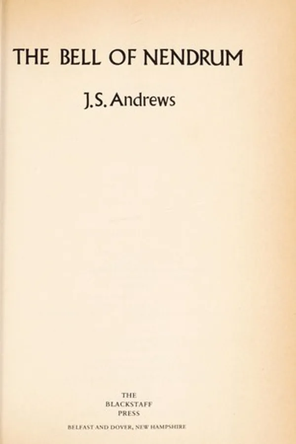 Cover of The bell of Nendrum