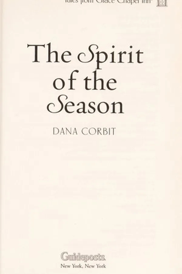 Capa de The spirit of the season