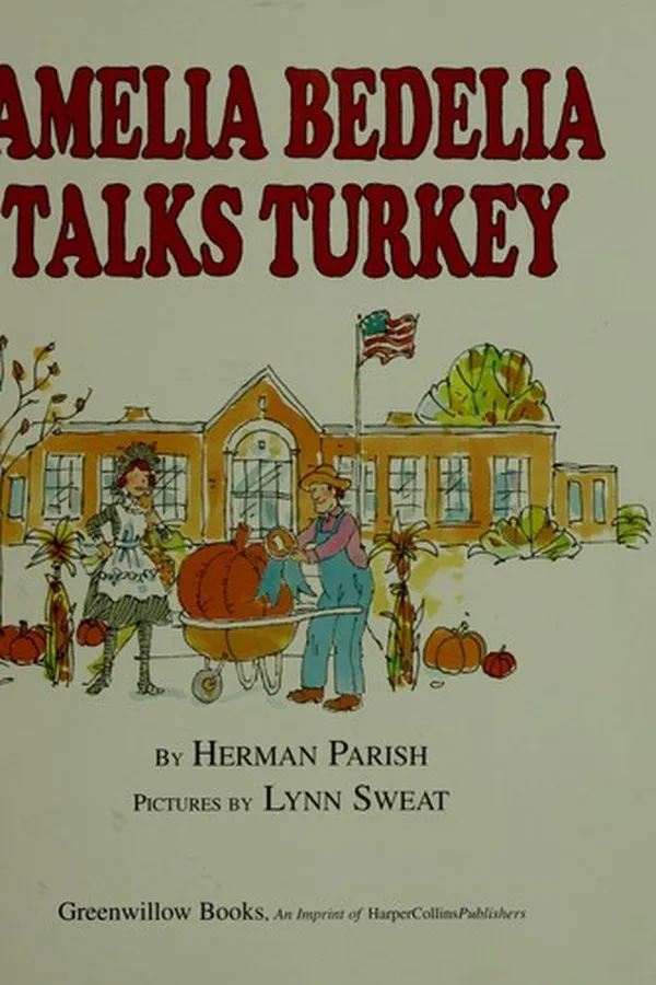 Capa de Amelia Bedelia talks turkey