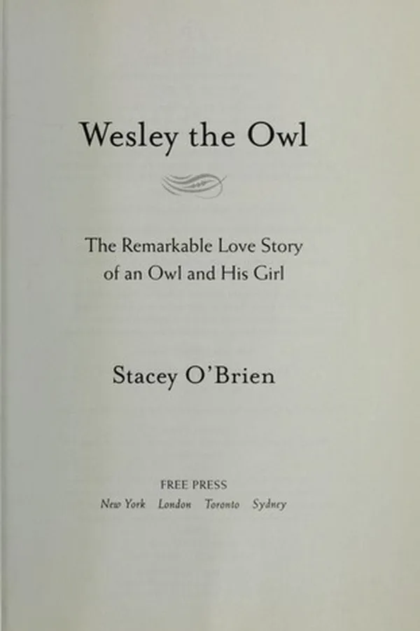 Capa de Wesley the owl