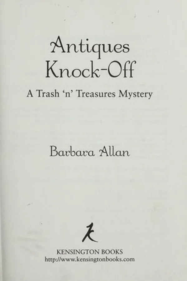 Cover of Antiques Knock-off