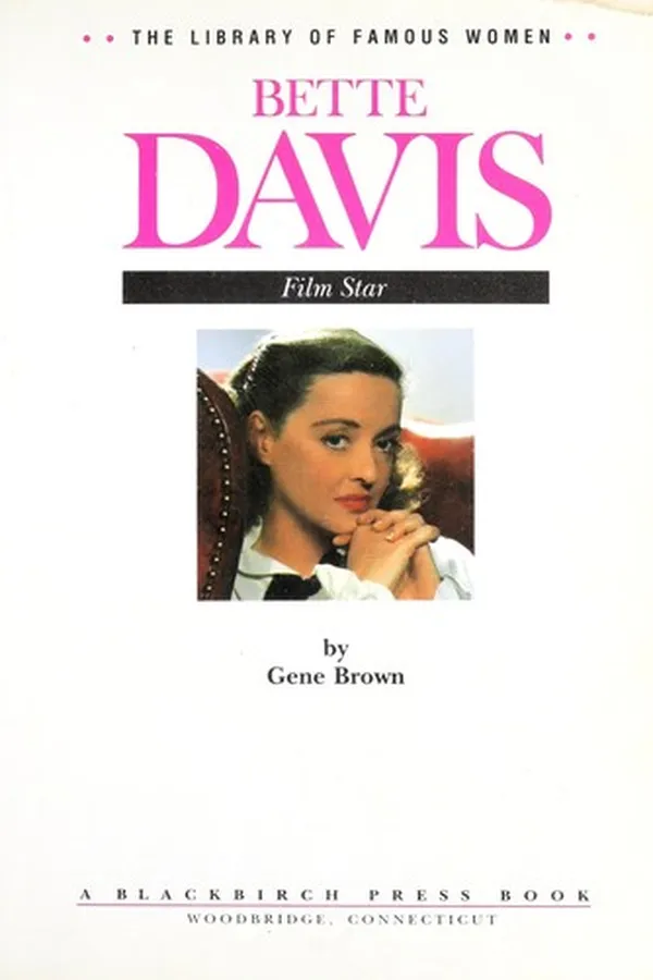 Capa de Bette Davis, film star