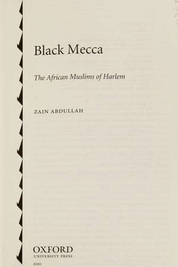 Capa de Black Mecca