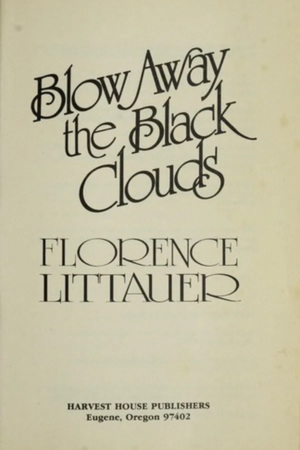 Capa de Blow away the black clouds